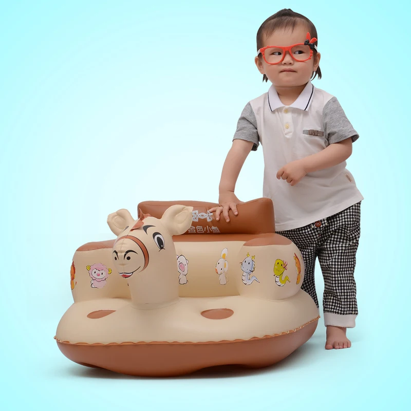 Горячая Распродажа для детей дивана надувной обучающий стул детское автокресло
