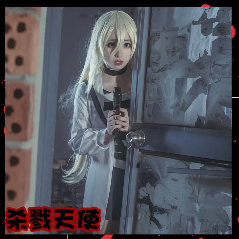 Ангелы смерти аниме Косплэй облучение \ Зак Cos Хэллоуин вечерние Повседневное