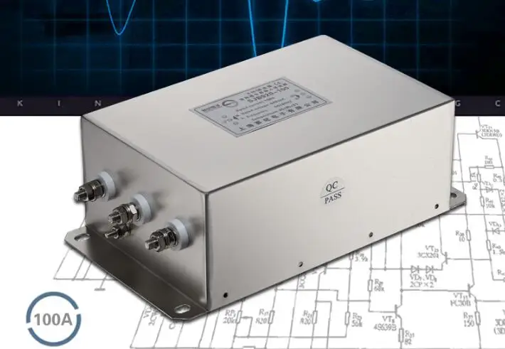 

[VK] SJB920-120A SJB920 120A 55KW inverter input special filter power filter 380V Voltage Regulators