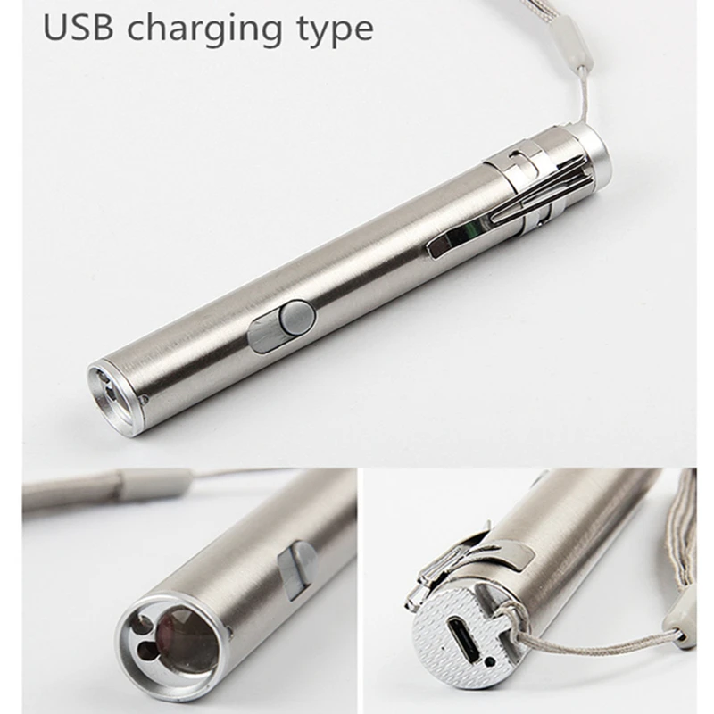 Миниатюрный фонарик с USB уличный фонарь для кемпинга перезаряжаемый
