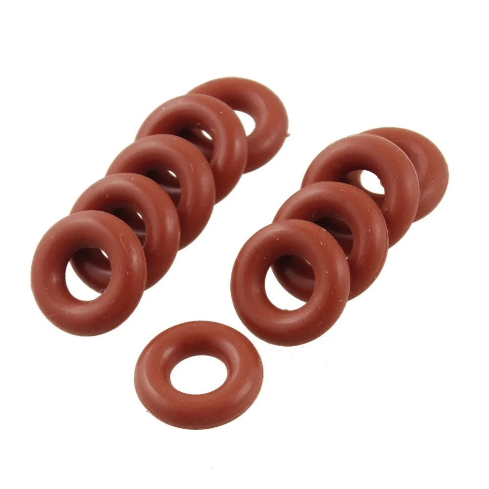 10 шт кирпич красный силиконовый уплотнительное кольцо уплотнительные прокладки