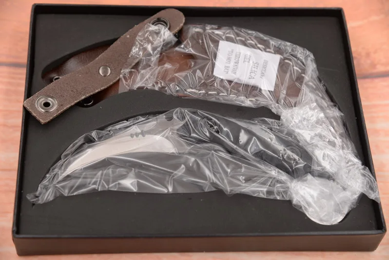 JUFULE Strider karambit D2 оболочка кожа G10 Ручка Утилита открытый выживания кемпинг охота инструмент фиксированным лезвием кухонный нож