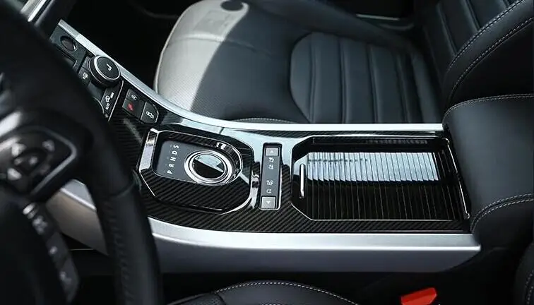 Для Range Rover Evoque 2013 2016 аксессуары центральной консоли Шестерни Панель ABS хром
