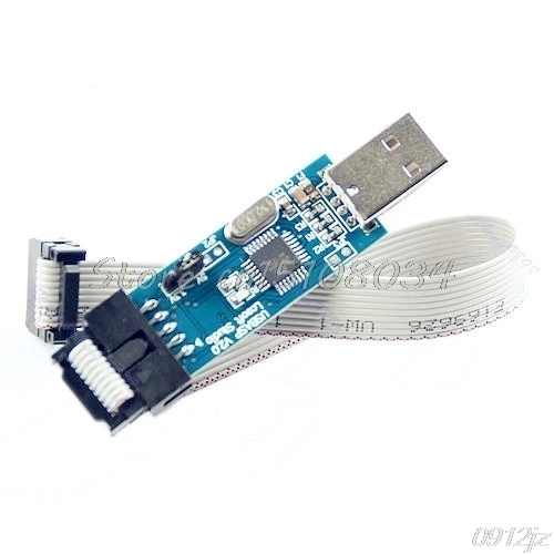 USB ISP программатор для ATMEL AVR ATMega ATTiny 51 1 шт. макетная плата C90A новая Прямая поставка