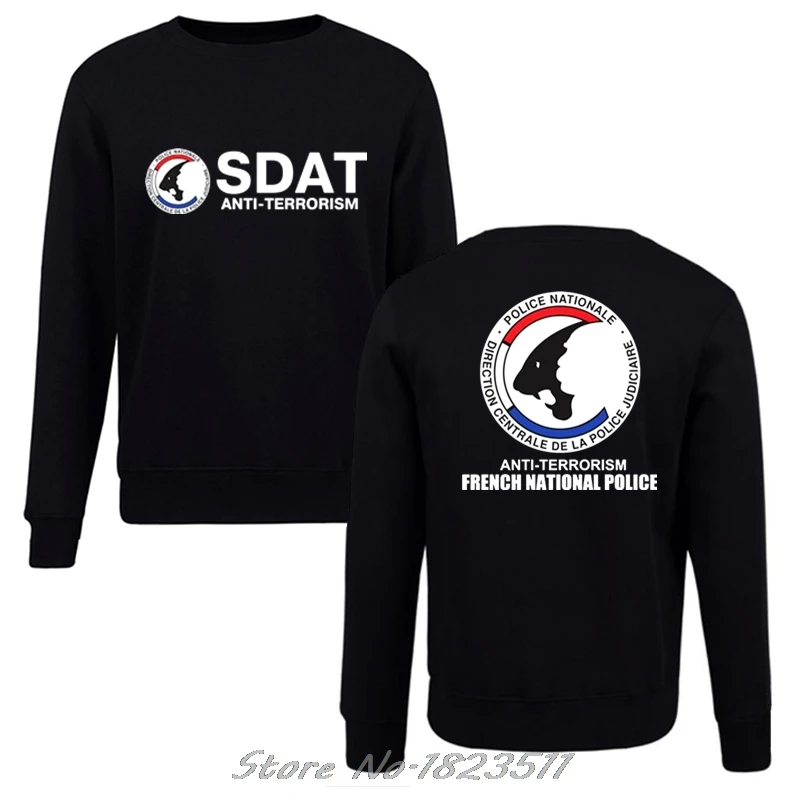 Толстовка мужская флисовая с капюшоном Свитшот в стиле милитари надписью