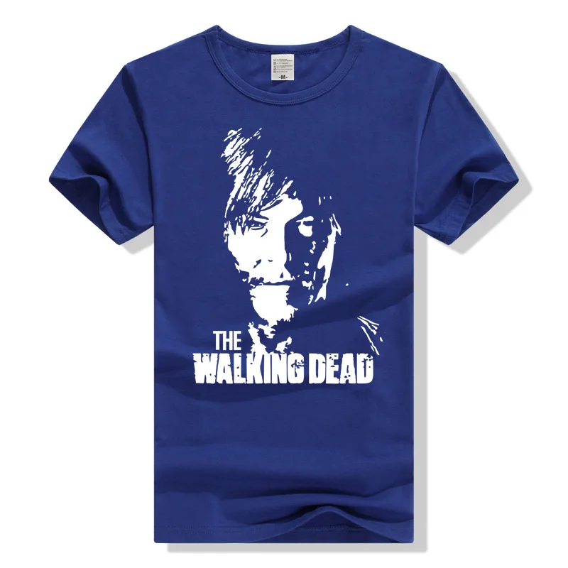 Дэрил Диксон ходячих мертвецов футболка Для мужчин TWD | Мужская одежда