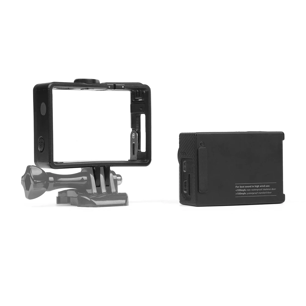 Стандартный чехол с рамкой для Gopro Hero 4 3 + черный серебристый защитный экшн-камеры