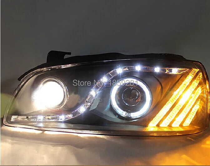 Синий S светодиодный, Hyunda фары для HUNDAI Elantra, 2005~ 2010,! Elantra Дневной светильник, 2 ps/se+ 2 шт балласт, Elantra