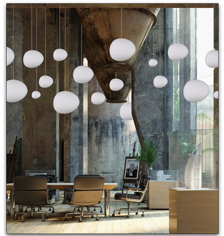 Скандинавские светодиодные подвесные светильники Италия Foscarini Gregg белый Глобус стекло яйцо подвесной светильник Гостиная Столовая Кухня осветительный прибор