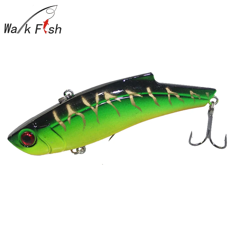 WALK FISH 5 шт./лот VIB приманка жесткая рыболовная 9 см 28 г 6 # крючки Isca искусственная