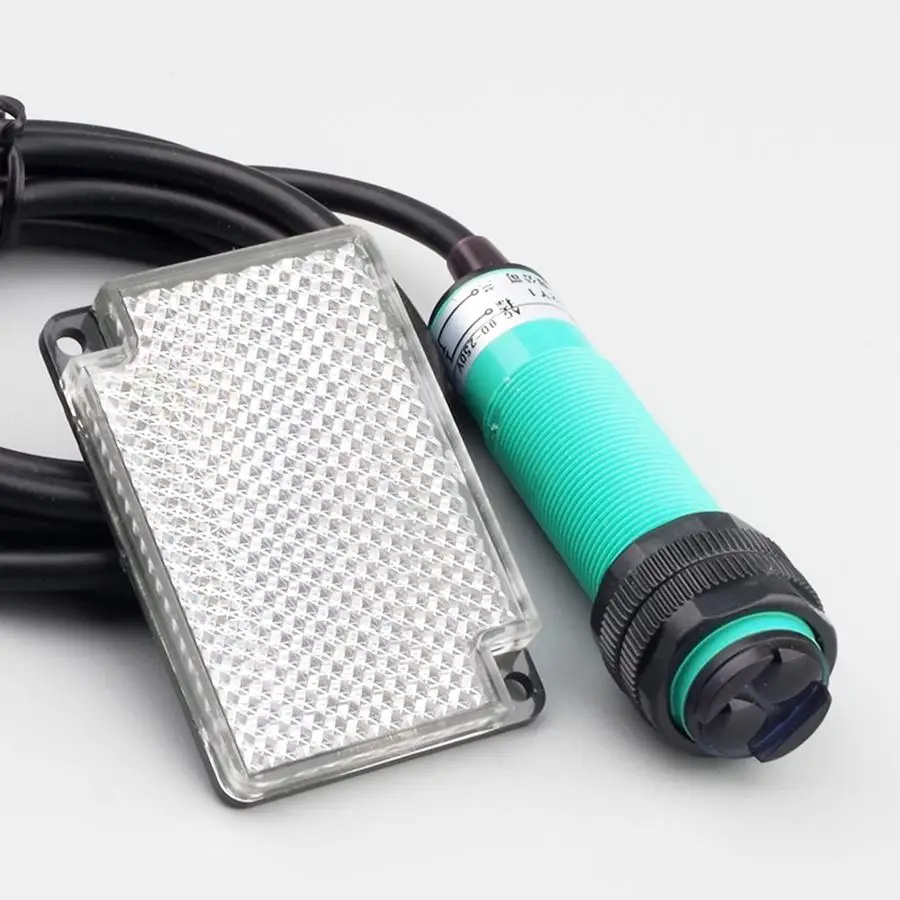 10-300CM 90-250V AC N/O E3F-R2Y1 Photoelectric Switch Infrared Proximity Sensor Inductive With Reflector Board | Обустройство дома