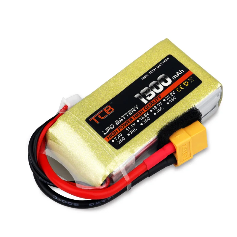 TCB RC Lipo батарея 3 S 11 1 V 1300 mAh 25C для дрона вертолет Квадрокоптер автомобиль FPV
