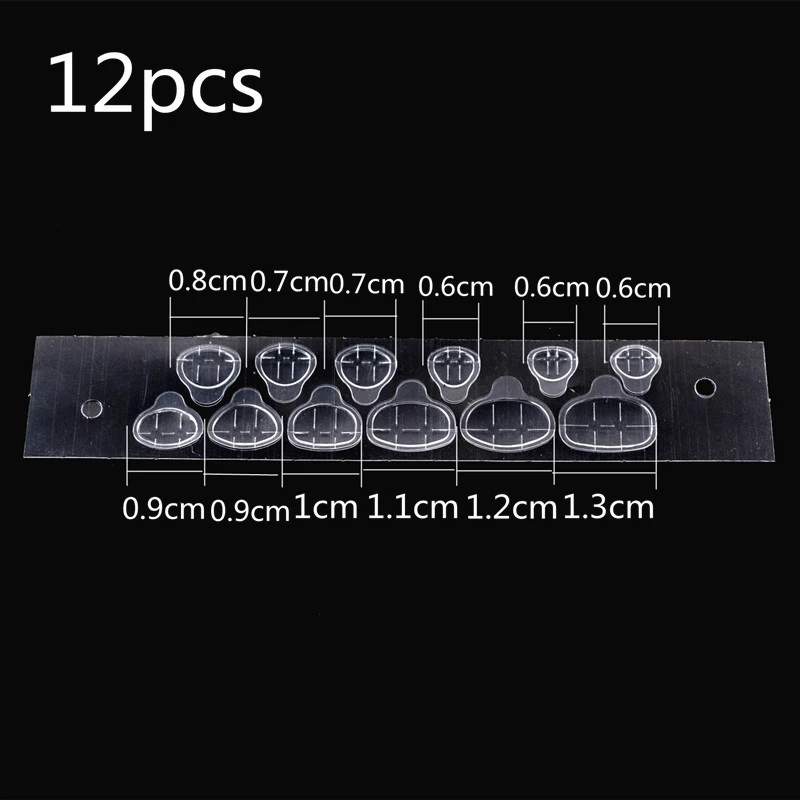 20 листов/Lot двойной ЖК-дисплея Стикеры клей Пластик прозрачные дышащие лента