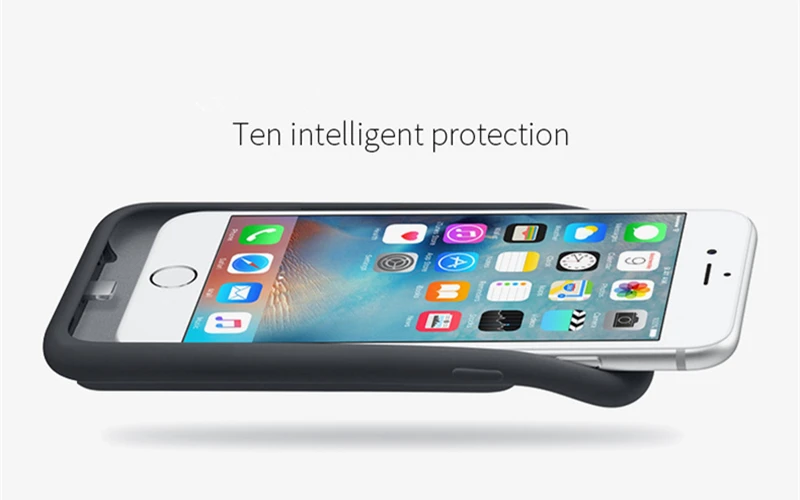 Чехол для зарядного устройства для iPhone 7, 8 Plus, 6, 6S Plus, портативный резервный внешний аккумулятор, чехол для iPhone 8, 7, 6, 6 S, чехол для аккумулятора