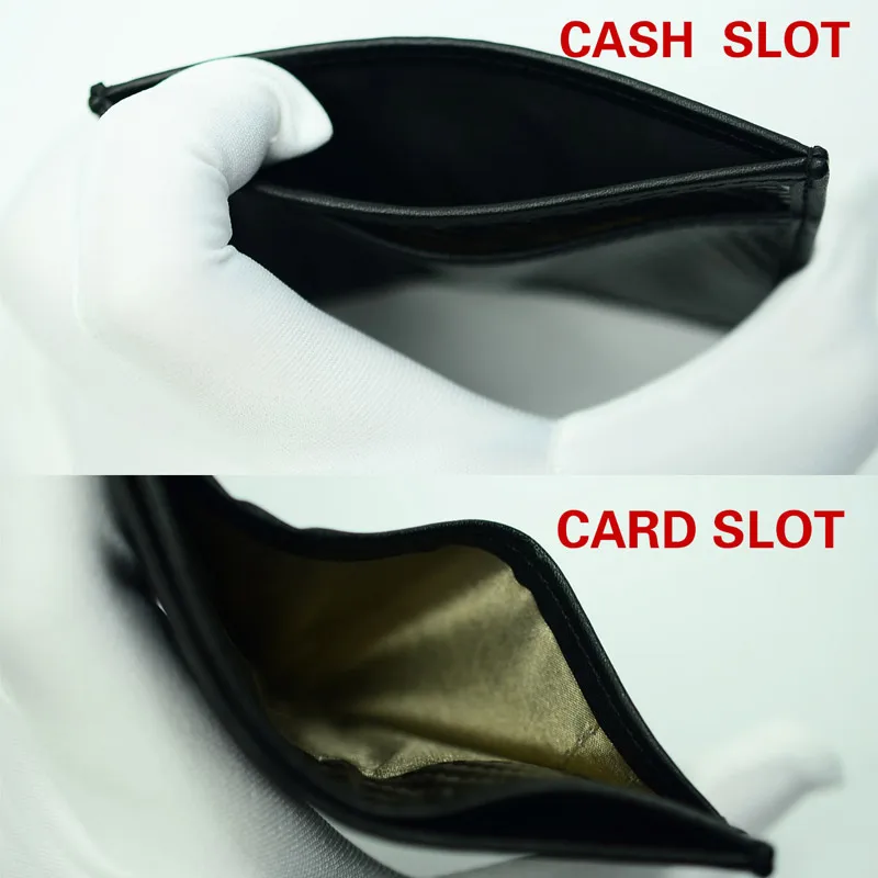 KZNI Rfid блокирующий карбоновый женский кошелек из натуральной кожи с отделением