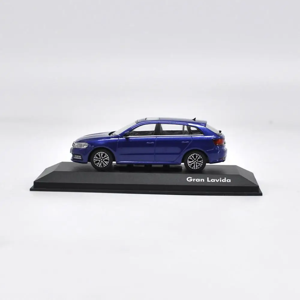 1/43 VW Volkswagen Gran Lavida 2016 Синяя Игрушечная модель автомобиля под давлением|Наземный