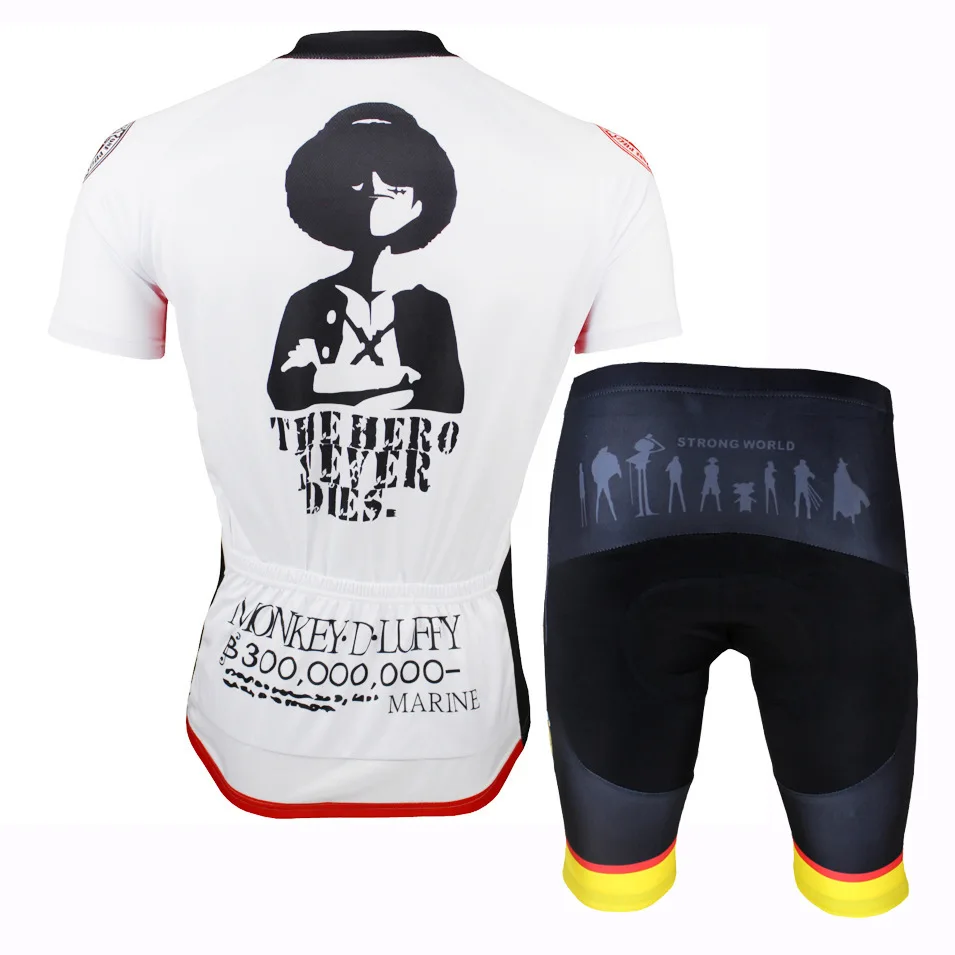 Цельная одежда для велоспорта Luffy крутая велосипедная футболка с рисунком