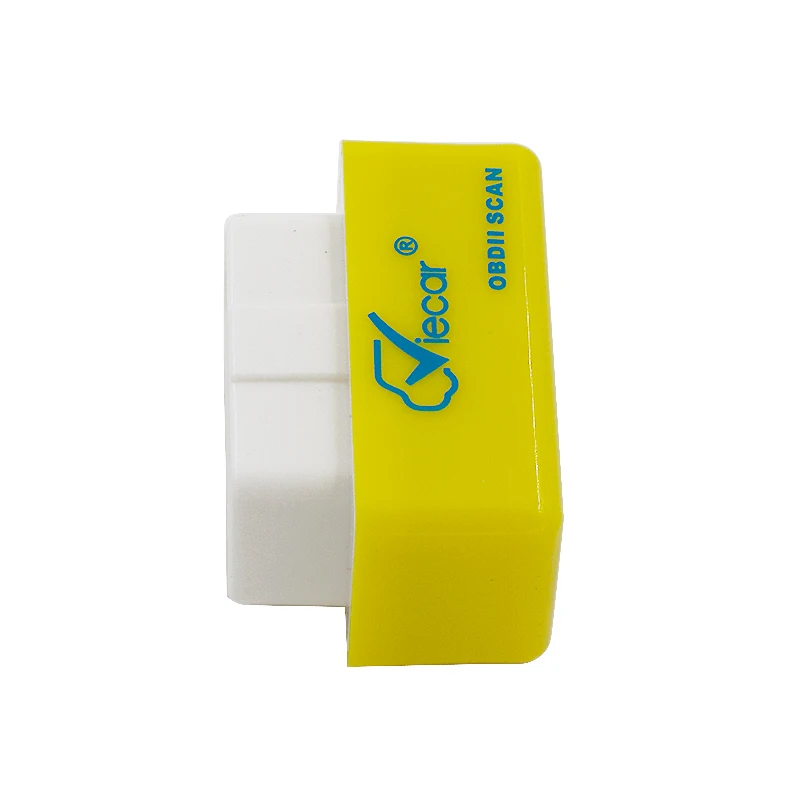 Оригинальный показателя Viecar мини желтый ELM327 Bluetooth Авто БД OBD2 код читателя ELM-327 V1.5