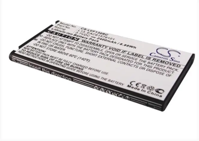 Аккумулятор Cameron Sino 2400 мАч для LG AGL29141 L09C L-09C L13 для NTT DOCOMO AGL29141 L09C L-09C L13 EAC61579101 L13