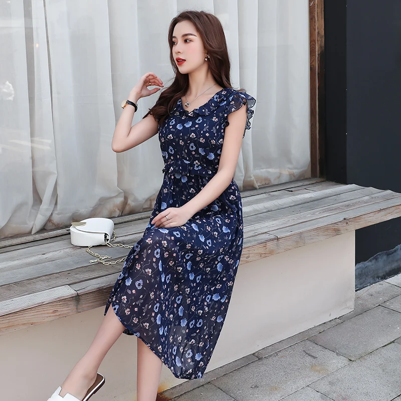 2019 Новое Фирменное летнее платье для детей беременных милые женские Цветочный