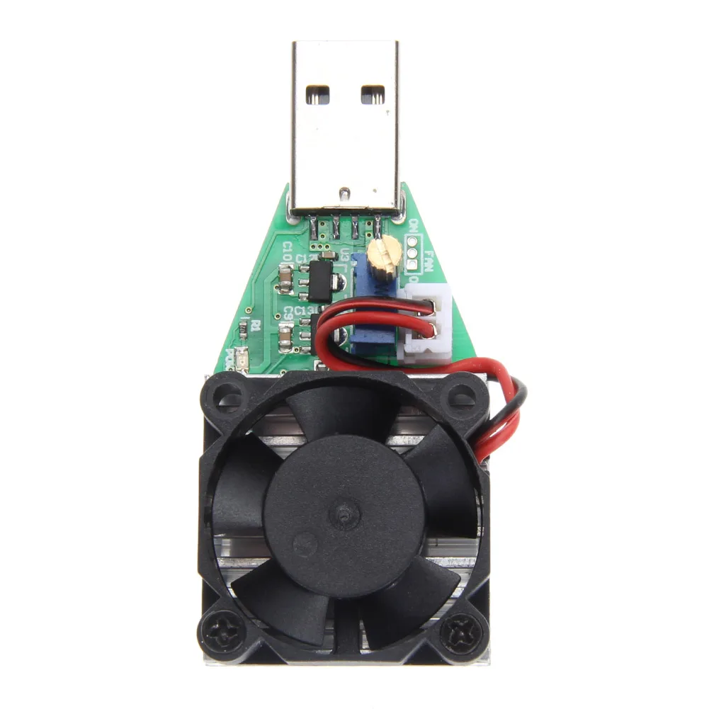 15 Вт RD промышленный электронный нагрузочный резистор USB интерфейс разряд батареи емкость тест-метр с вентилятором регулируемый ток