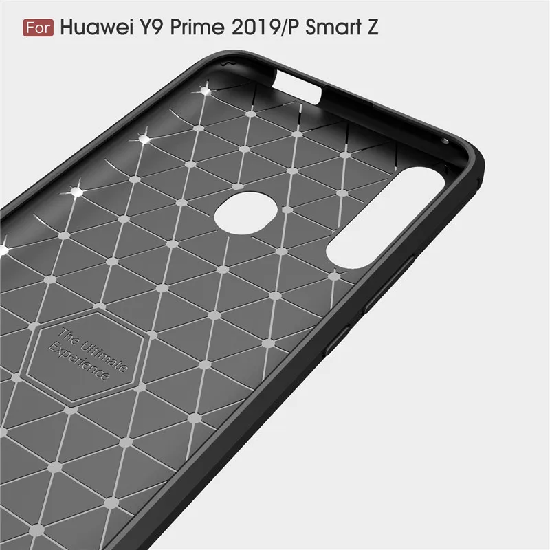 Для Huawei P Smart Z чехол Защитный Мягкий ТПУ силиконовый для телефона задняя крышка |