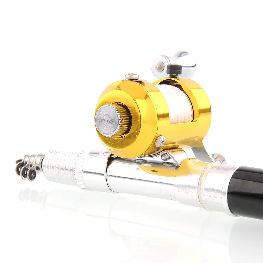 Ручка удочки Катушка для спиннинга полюс Fly комплекты колес черный w/катушка