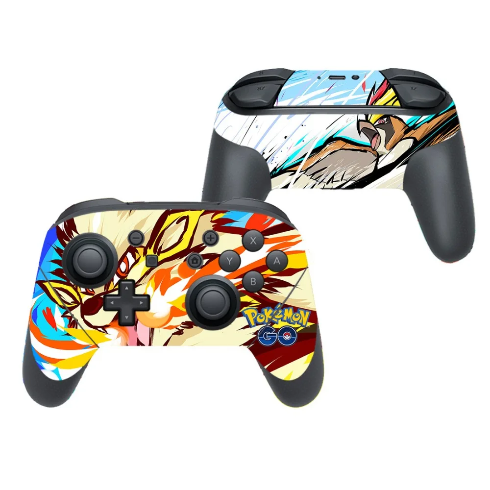 Pokemon Go Vinyl Cover Decal Skin Sticker for Nintendo Switch Pro Controller Gamepad Joypad Nintend Switch Pro Skin Stickers