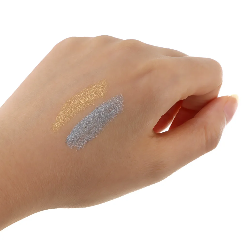 20 шт./лот золотой и серебряный макияж Дуо тени для век карандаш ручка