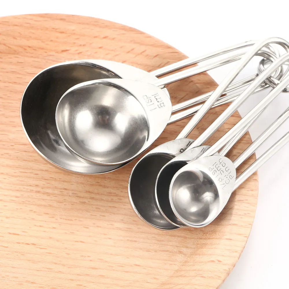 5 шт./компл. мерные ложки из нержавеющей стали для выпечки набор инструментов