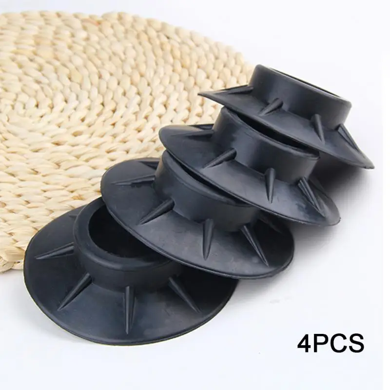4Pcs Rubber Non Slip Universal Elasticity Shock Proof Feet Pads Accessories Mat Anti Vibration Protectors Floor Washing Machine | Мебель