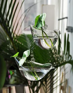 Большая стеклянная ваза для цветов, Гидропонные цветочные горшки, ваза для гидропоники, украшение для дома, стеклянные подвесные корзины для украшения дома