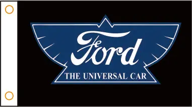 Автомобильный флаг под заказ автомобиля FORD banner 3x5 футов 100% полиэстер 07 | Дом и сад
