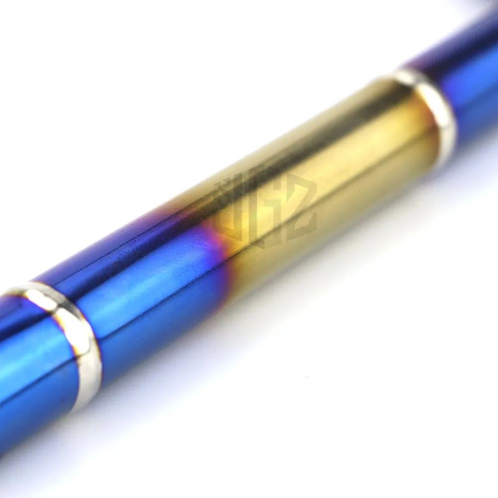 Трубка для мотоциклетного винта 90 градусов из нержавеющей стали трубка Bluing Gold