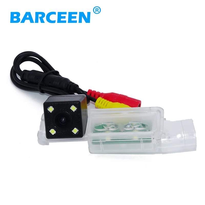 Резервная Автомобильная камера заднего вида с 4 светодиодными лампами +