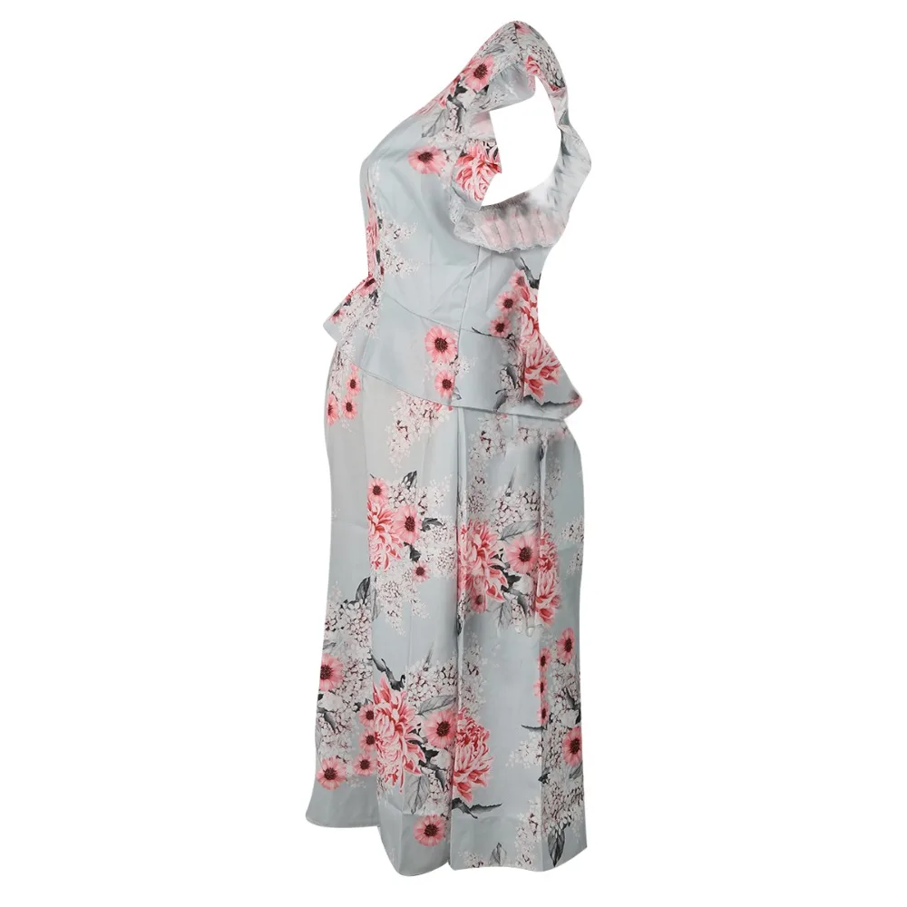 Puseky цветочные платья для беременных Одежда женщин платье с оборками|Платья| |