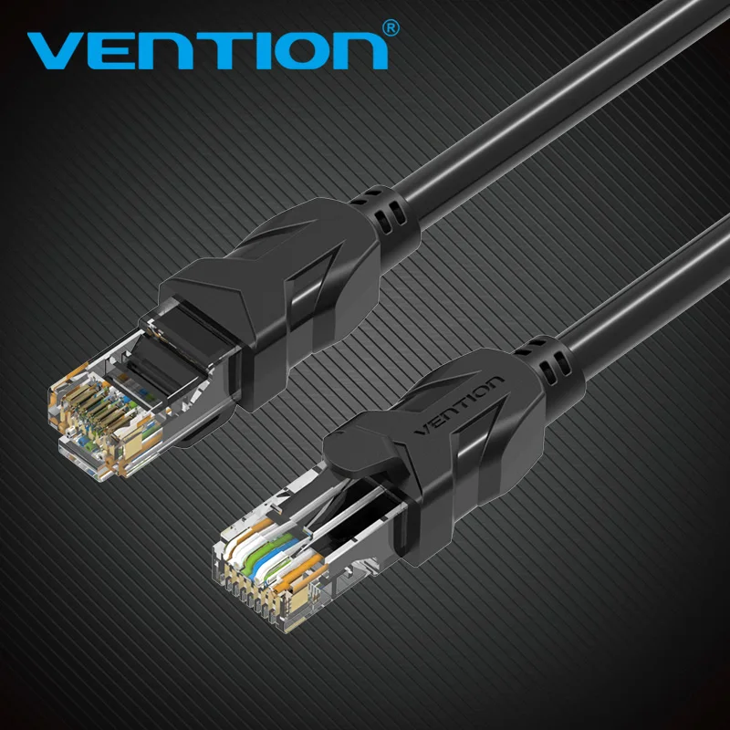 Vention кабель Ethernet Cat6 сетевой UTP CAT 6 RJ 45 10 м/50 м/100 м патч корд для ноутбука