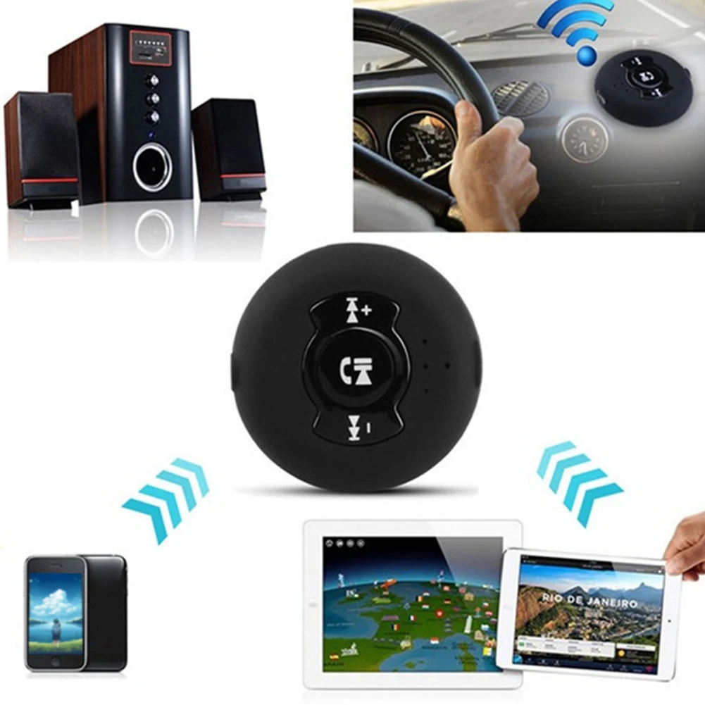 H366 Портативный Беспроводной музыкальный Bluetooth ресивер Автомобильный Адаптер