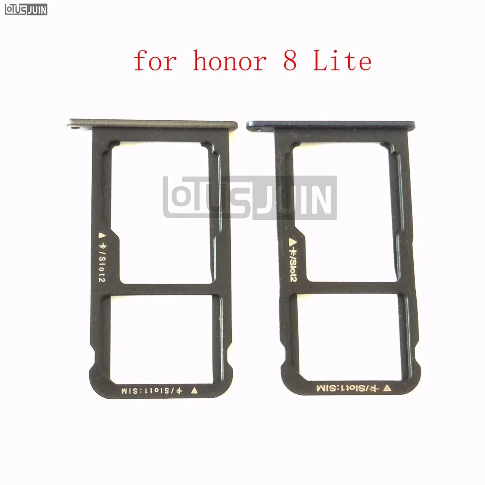 

10 шт., лоток для SIM-карты Micro SD для Huawei Honor 8 Lite P8 Lite2017