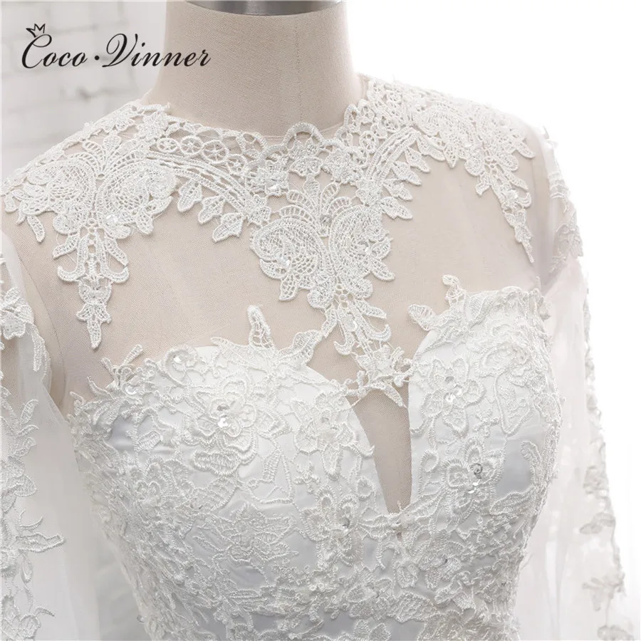 Платье свадебное белое ТРАПЕЦИЕВИДНОЕ с длинным рукавом и шлейфом|Свадебные