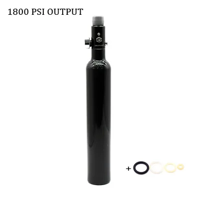 1800psi output PCP Пейнтбол Бак 380CC бутылка 3000PSI CO2 Сода поток цилиндр с регулятором 850/1200/1800/2200psi выход - Цвет: 1800psi output