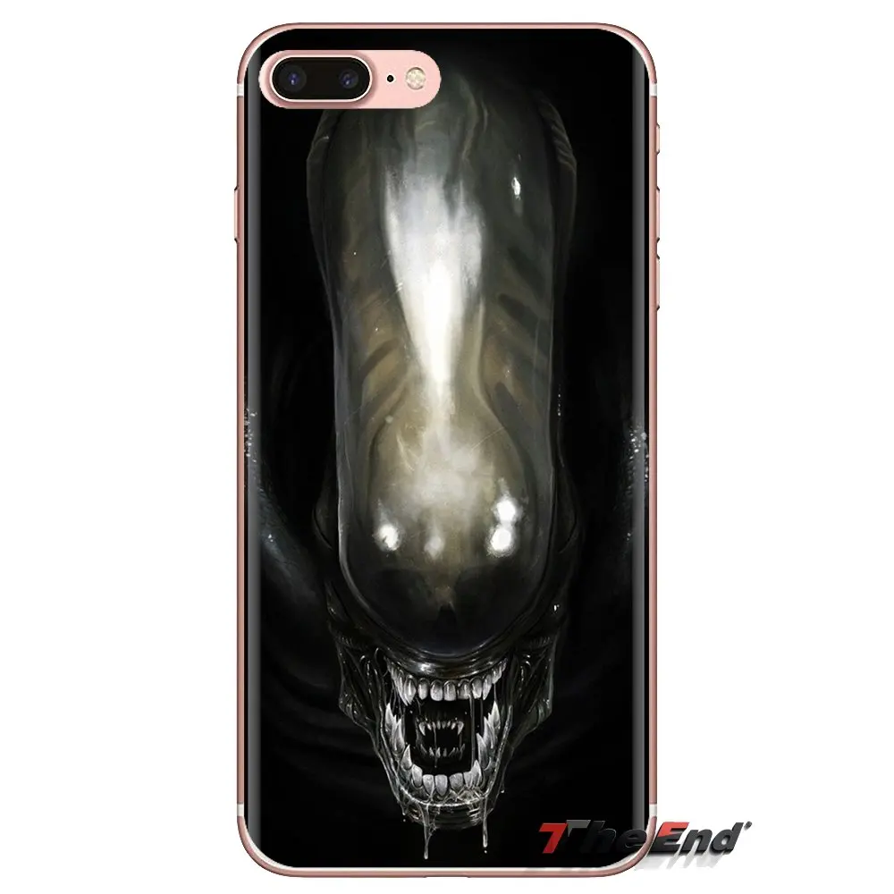 Прозрачный чехол из ТПУ Xenomorph Aliens predator для LG Spirit Motorola Moto X4 E4 E5 G5 G5S G6 Z Z2 Z3 G2 G3 C Play Plus