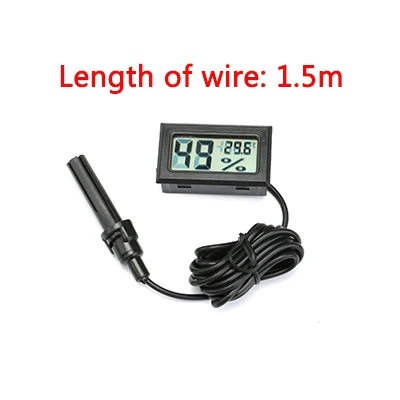 

Мини ЖК-дисплей Цифровой термометр гигрометр термостат внутренний удобный датчик температуры измеритель влажности измерительный прибор зонд