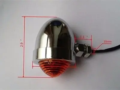 Сигналы поворота для мотоцикла с зажимами вилки Honda Kawasaki Suzuki Yamaha Big Dog Harley|signal|signal