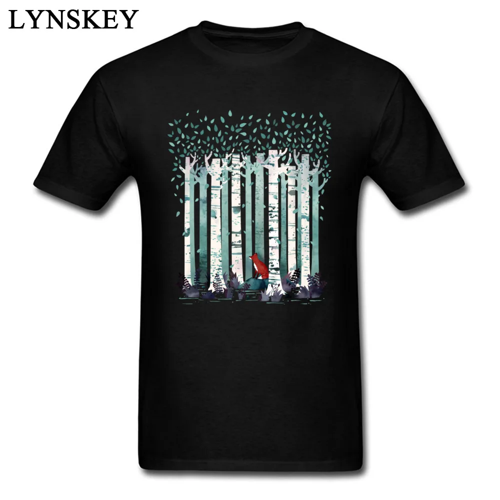 

The Fire Fox In The Birches Men's Fashion Novelty Tshirt Classic Male Natural Khabib Nurmagomedov XL Shirt Sleeve