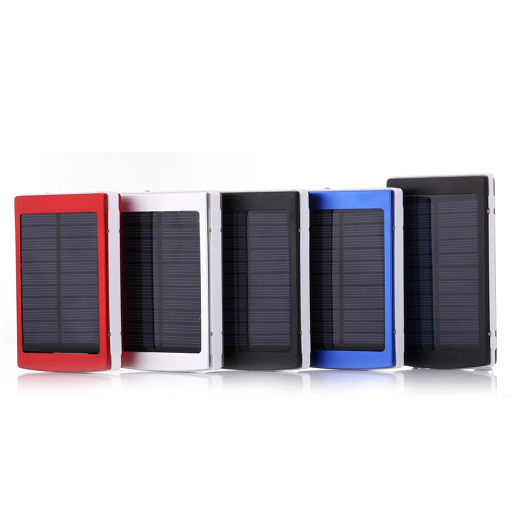 Солнечная Энергия Банк 6000 мАч Портативное Зарядное Устройство Солнечной Powerbank