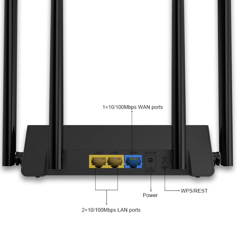 Wi Fi роутер Wavlink N300 300 Мбит/с 4 внешних антенны|access point|wifi routerrouter wireless |