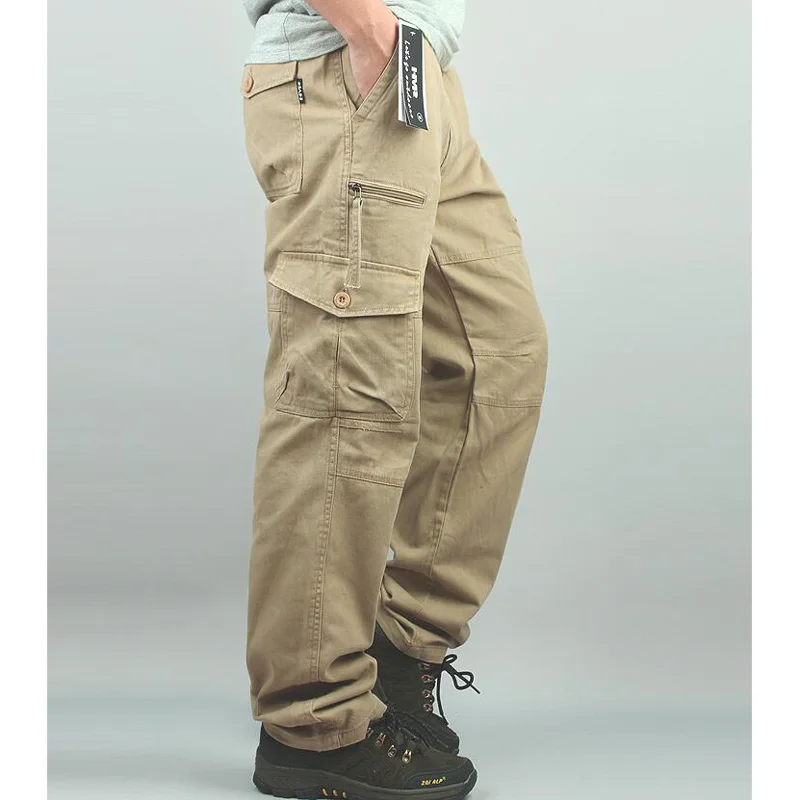 Новый стиль мужские хлопковые брюки-карго длиной 2018 повседневные сандалии