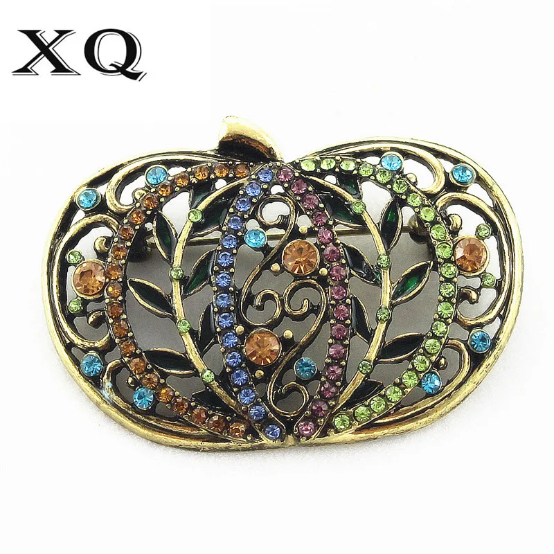 XQ 2016 Бесплатная доставка Новые Модные женские Драгоценности пальто с тыквой