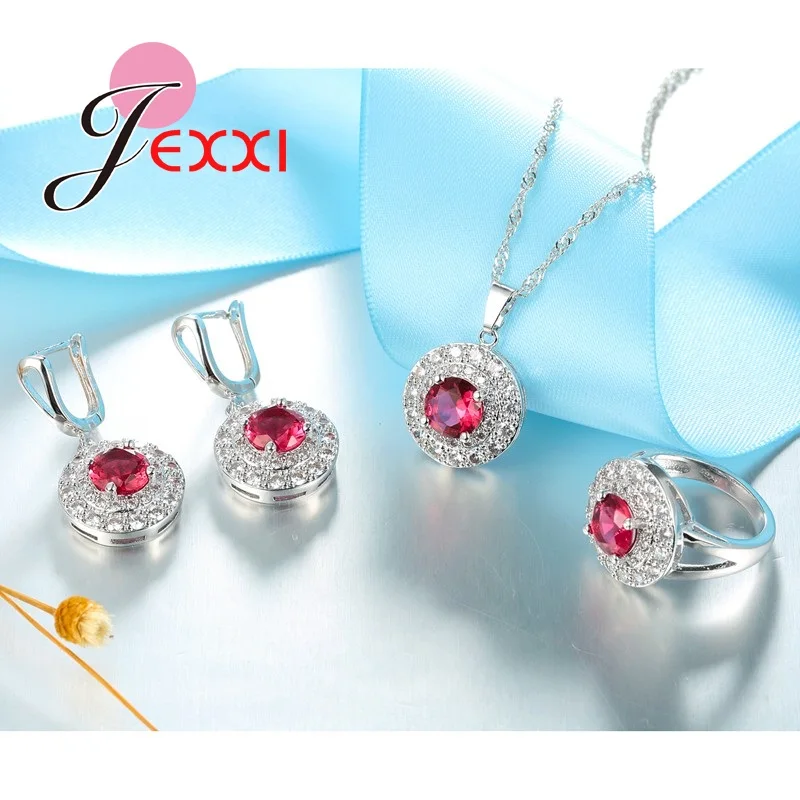 Женский комплект из колье серёг и кольца серебра 925 пробы|jewelry settings for pearls|set